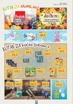 Aroma Market katalog - pregled Aroma Market kataloga - važi od 25.12.2025 | Strana: 14 | Proizvode: Granule za pse, Hrana za mačke, Vileda, Piletina