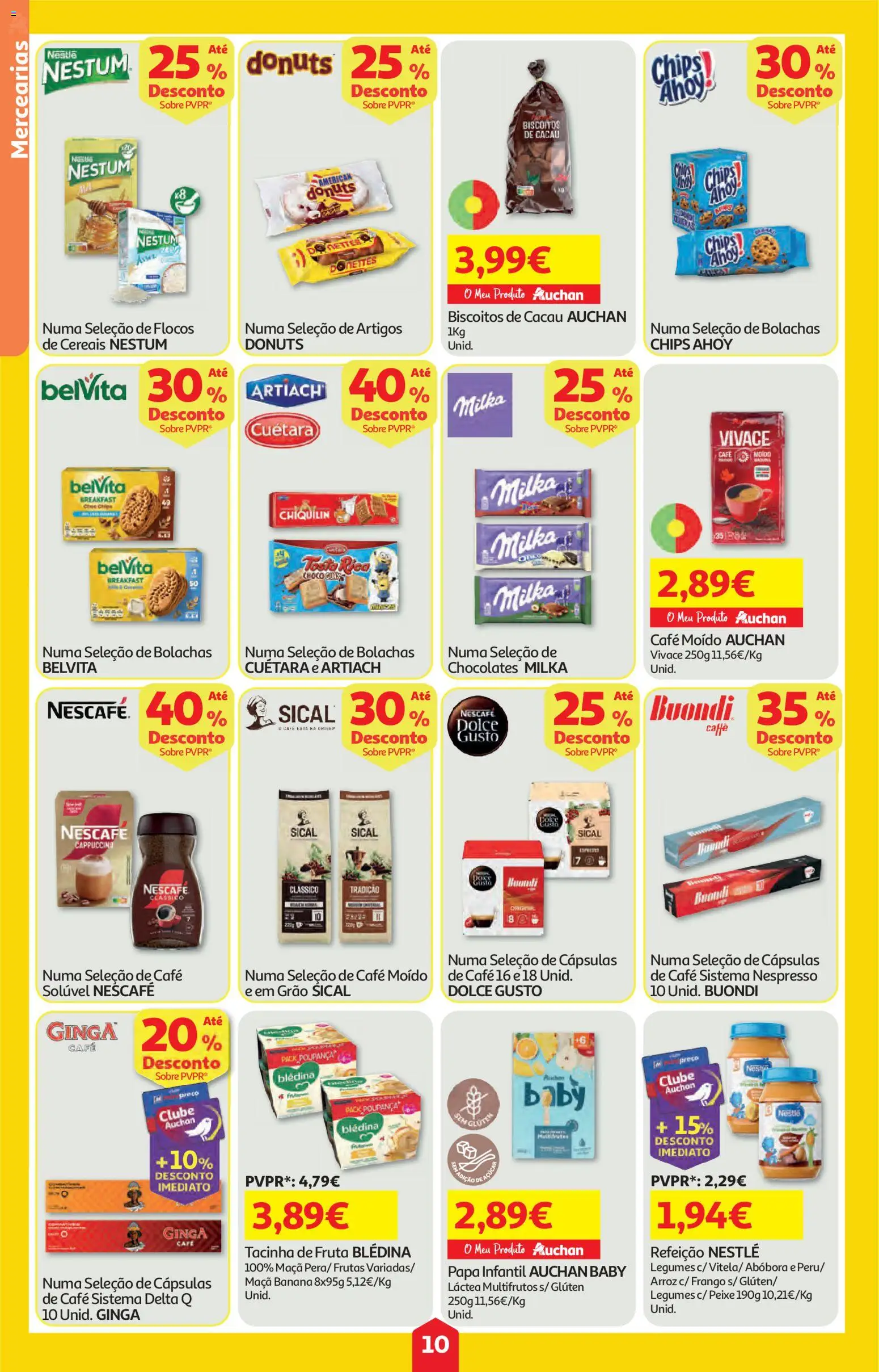 Auchan folheto │ válido de 26.02.2026 | Página: 10 | Produtos: Delta q, Nespresso, Café, Arroz
