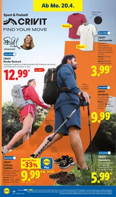 Lidl Prospekt ab 20.04.2026 gültig | Seite: 38 | Produkte: Gewicht