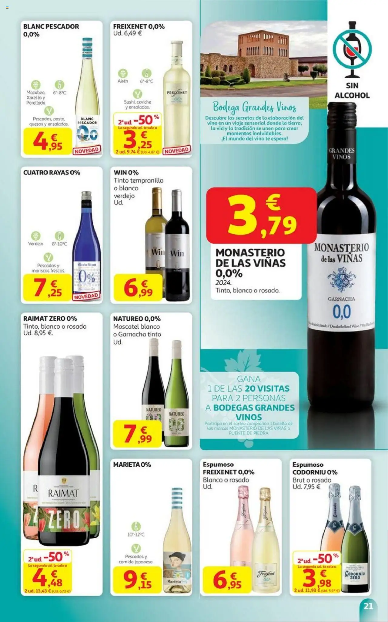 Alcampo - HG Castilla Mancha │ válido desde el 06.10.2025 | Página: 21 | Productos: Vino, Té