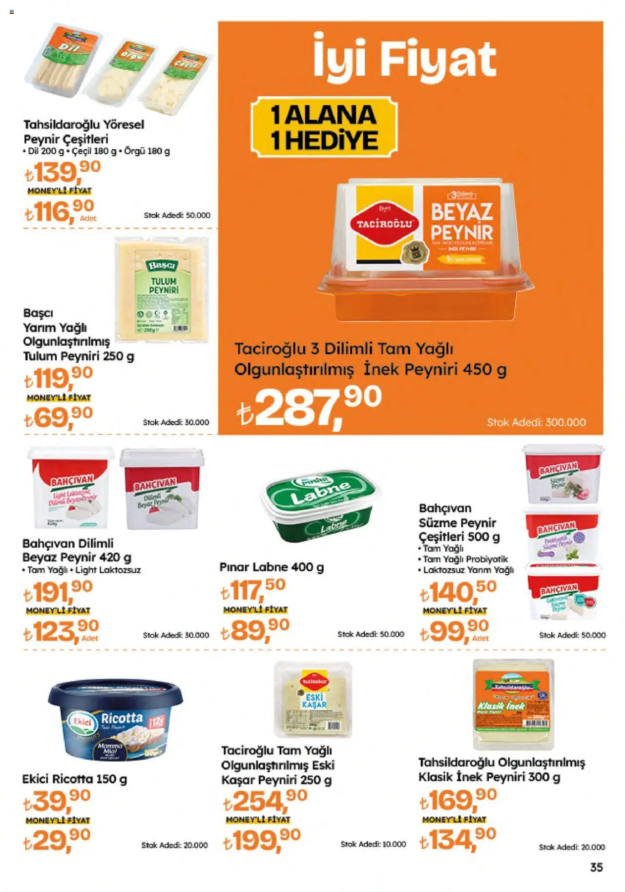 Migros Katalog - Migroskop - 11.09.2025 tarihinden itibaren geçerlidir | Sayfa: 35 | Ürünler: Peynir, Ekici, Tulum, Süzme peynir