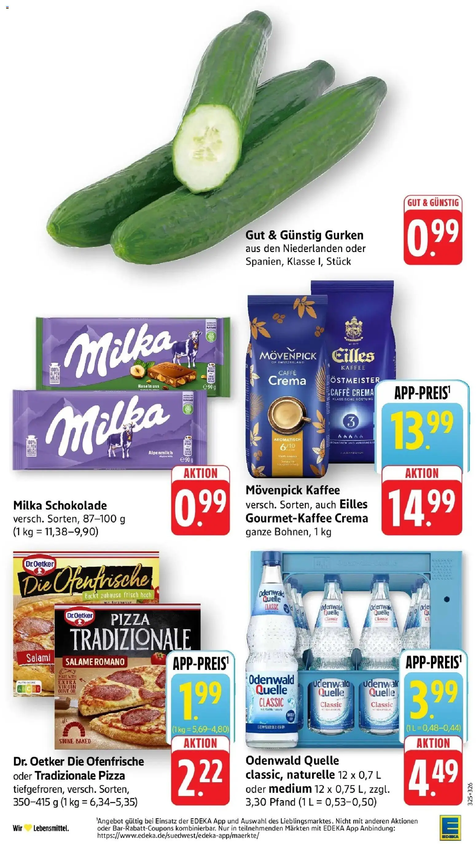 Edeka prospekt Pfungstadt	 – gültig ab 02.03.2026 | Seite: 2 | Produkte: Kaffee, Ofenfrische, Movenpick kaffee, Salami