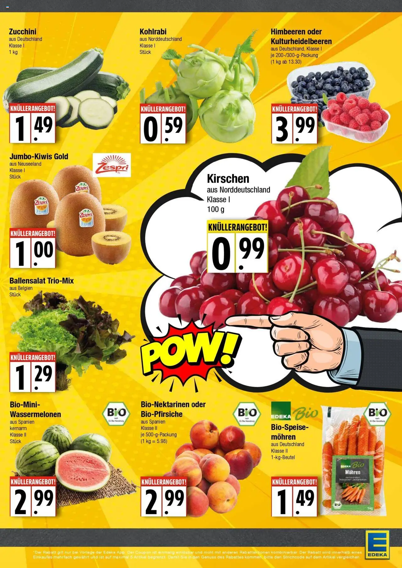 Edeka prospekt Hamburg	 - gültig ab dem 06.07.2025 | Seite: 3 | Produkte: Himbeeren, Kohlrabi, Kirschen, Zucchini