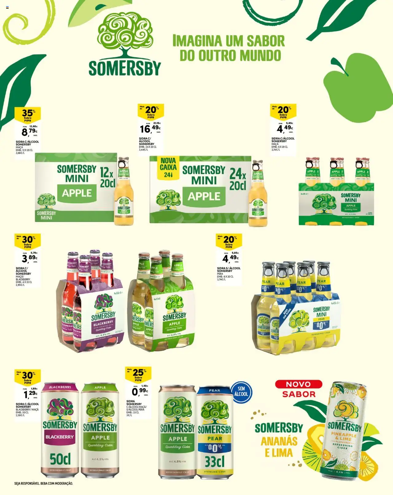 Continente - Madeira │ válido de 12.08.2025 | Página: 14 | Produtos: Caixa, Maça, Somersby