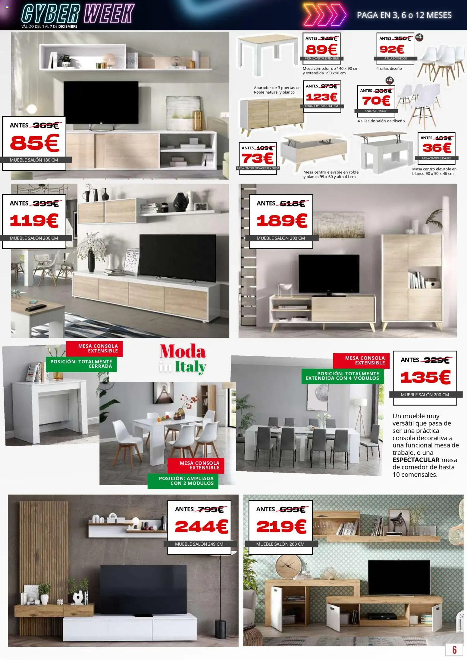 Atrapa Muebles - Cyber Week │ válido desde el 01.12.2025 | Página: 6