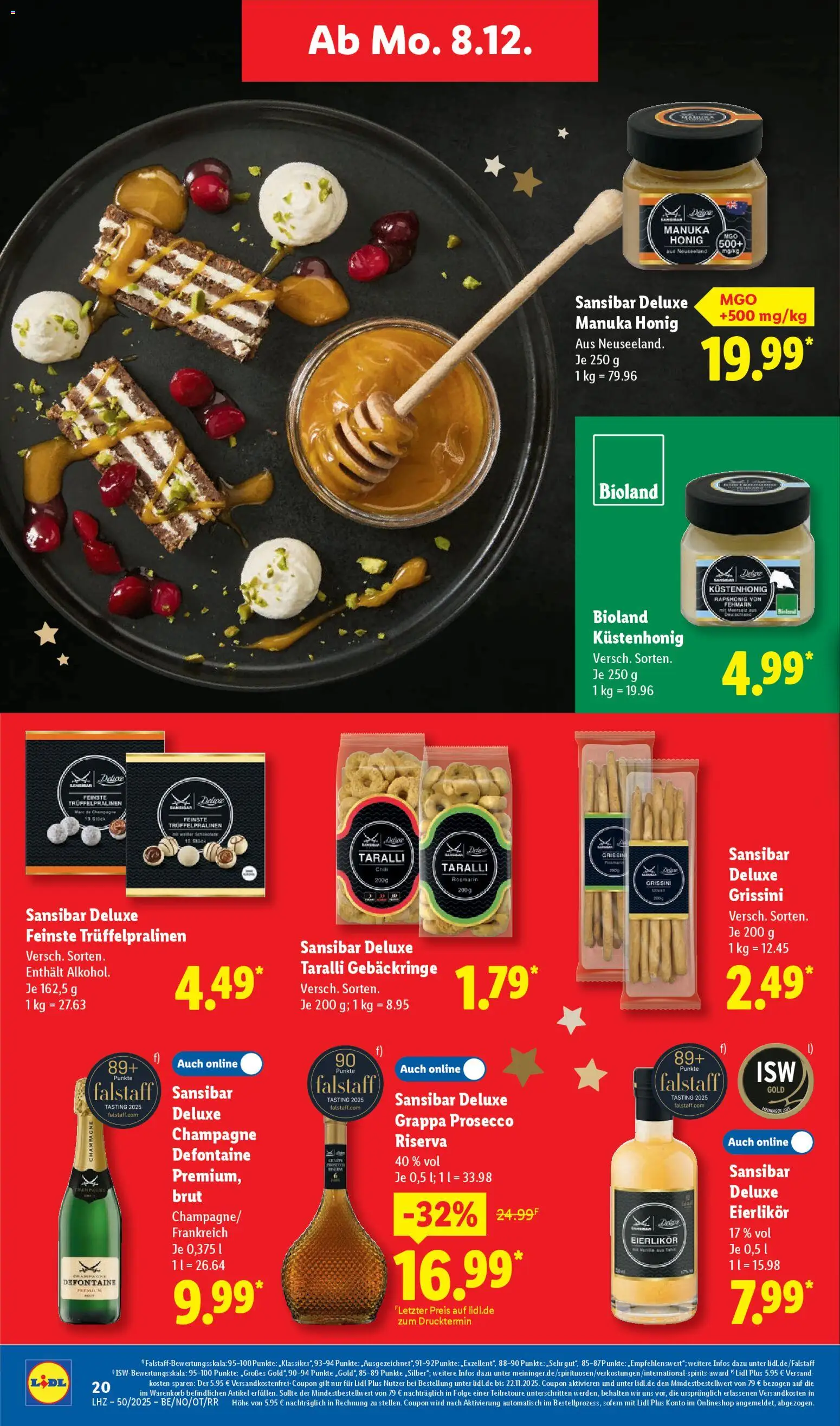 Lidl Prospekt Holzminden – gültig ab 08.12.2025 | Seite: 36 | Produkte: Schokolade, Prosecco, Chili