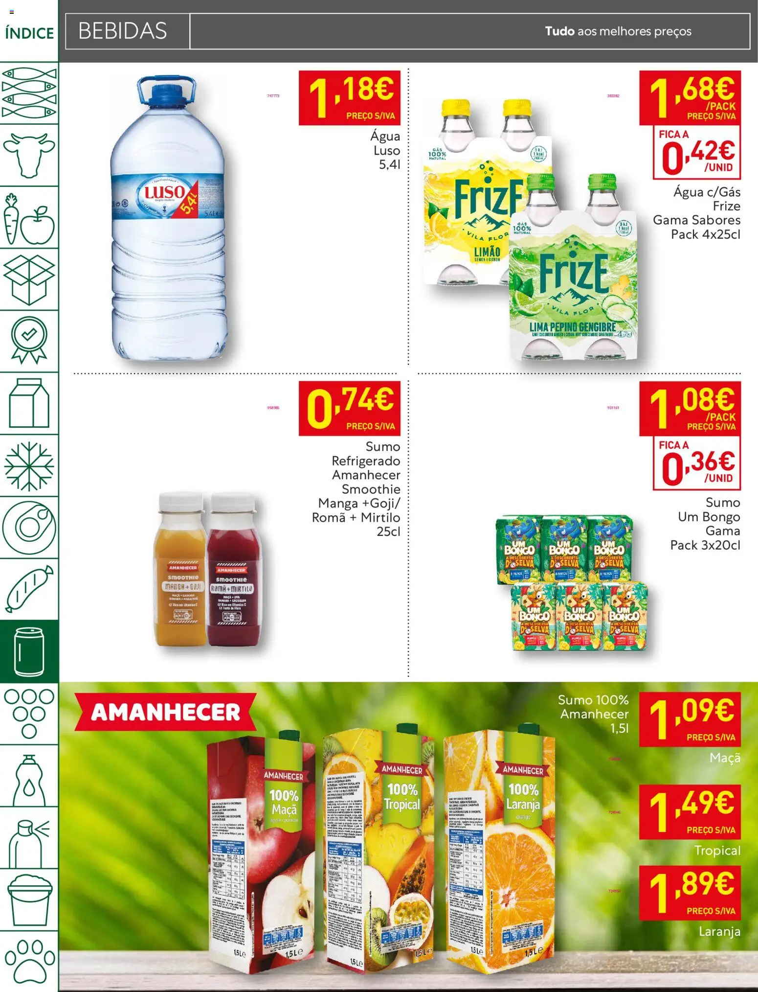 Recheio folheto │ válido de 13.01.2026 | Página: 28 | Produtos: Agua, Maça, Sumo