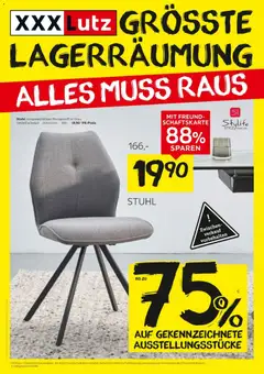 XXXL Lutz Größte Lagerräumung ab 08.02.2026 gültig