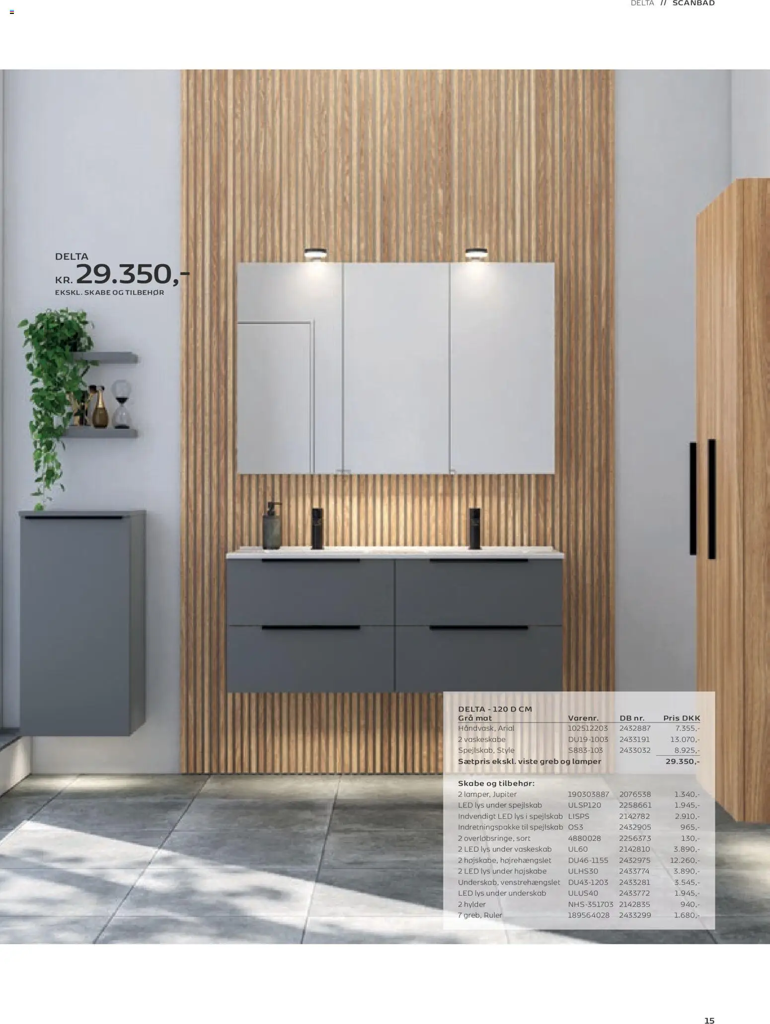 Bauhaus tilbudsavis – gyldig fra 01.01.2026 | Side: 15 | Produkter: Skab