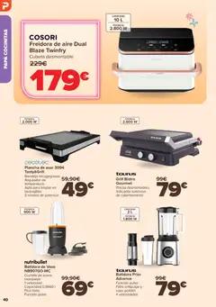 Vista previa Carrefour folleto Dia del Padre válido desde el 04.03.2026 | Página: 40 | Productos: Plancha, Batidora, Freidora, Bandeja