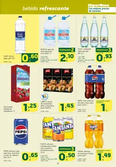 Vista previa HiperDino folleto válido desde el 07.01.2026 | Página: 19 | Productos: Lima, Piña, Ροζ πιπέρι, Sandía