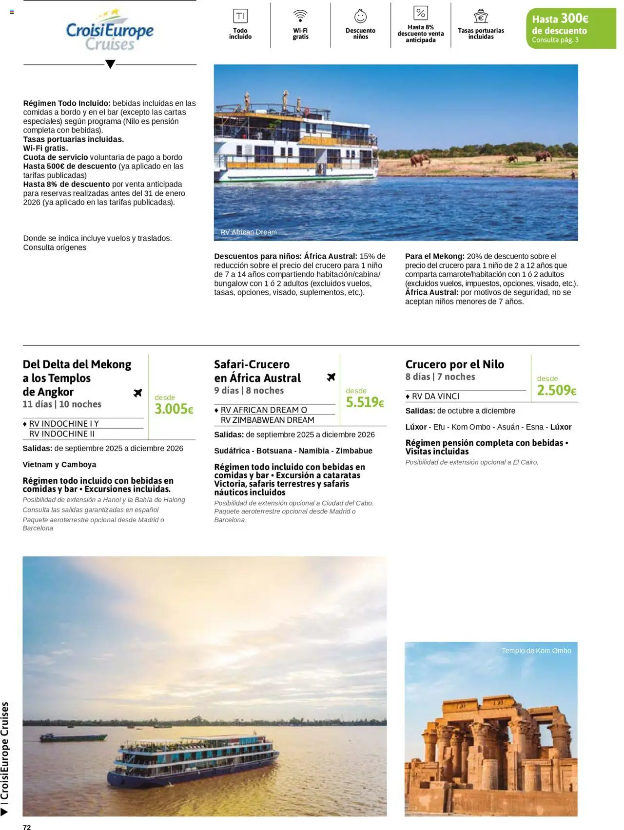 Viajes El Corte Inglés - Crucero Fantástico │ válido desde el 16.09.2025 | Página: 72
