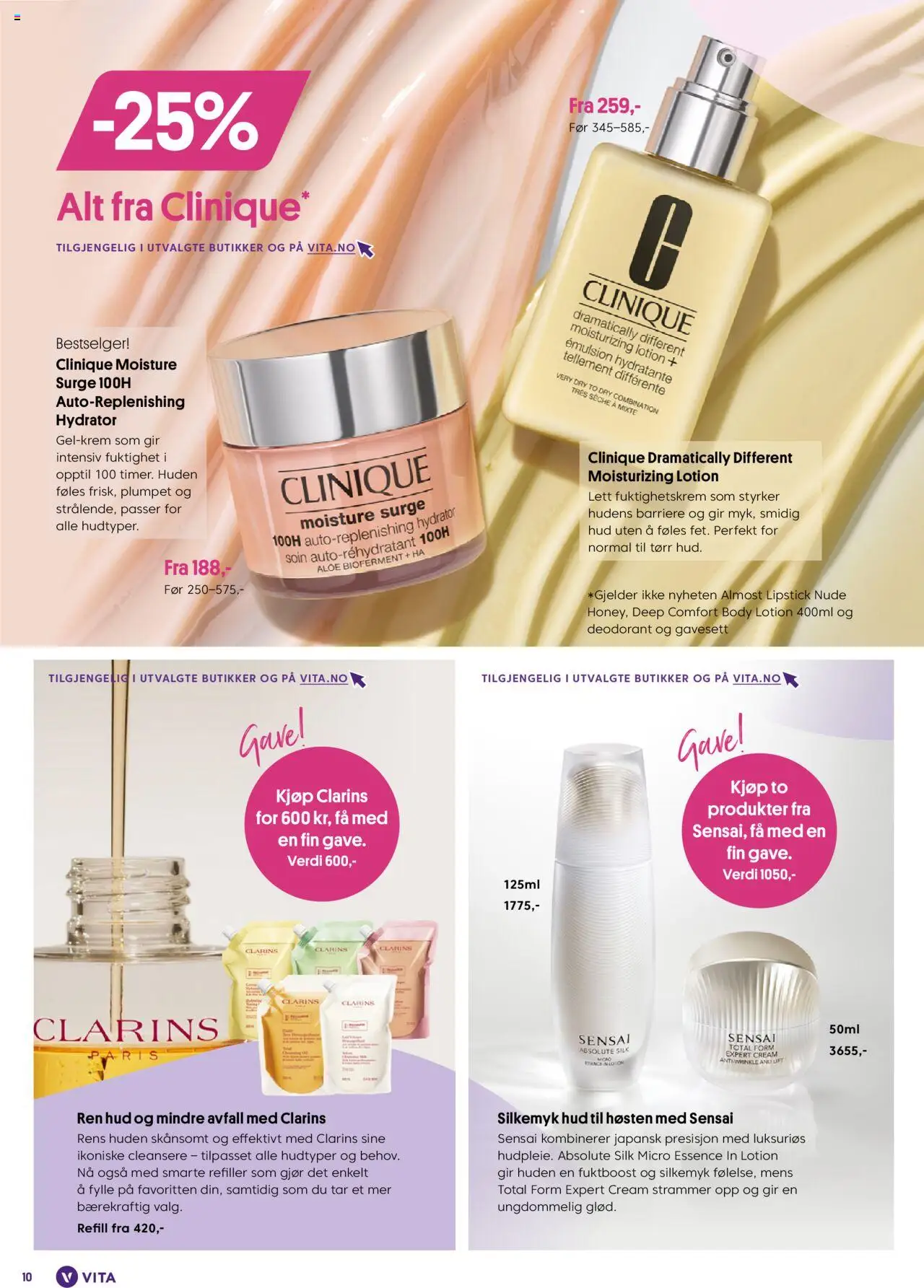 | Side: 10 | Produkter: Deodorant, Body, Сушильные машины, Gavesett