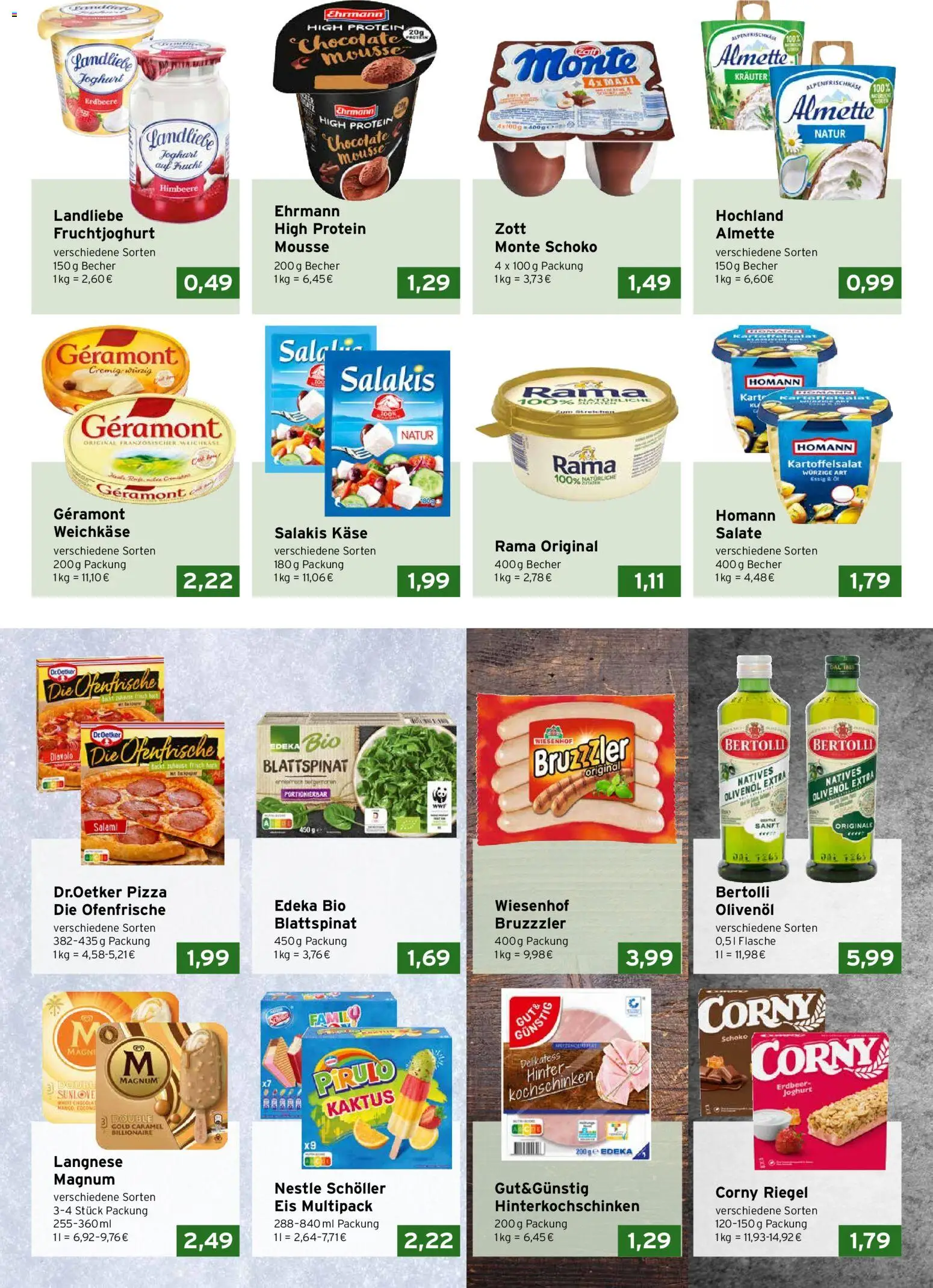 CAP Markt Prospekt – gültig ab 13.04.2026 | Seite: 2 | Produkte: Corny riegel, Joghurt, Essig, Ofenfrische