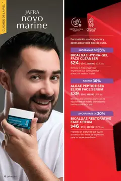 Vista previa JAFRA folleto válido desde el 01.10.2025 | Página: 16 | Productos: Maquillaje, Sérum, Crema facial, Crema