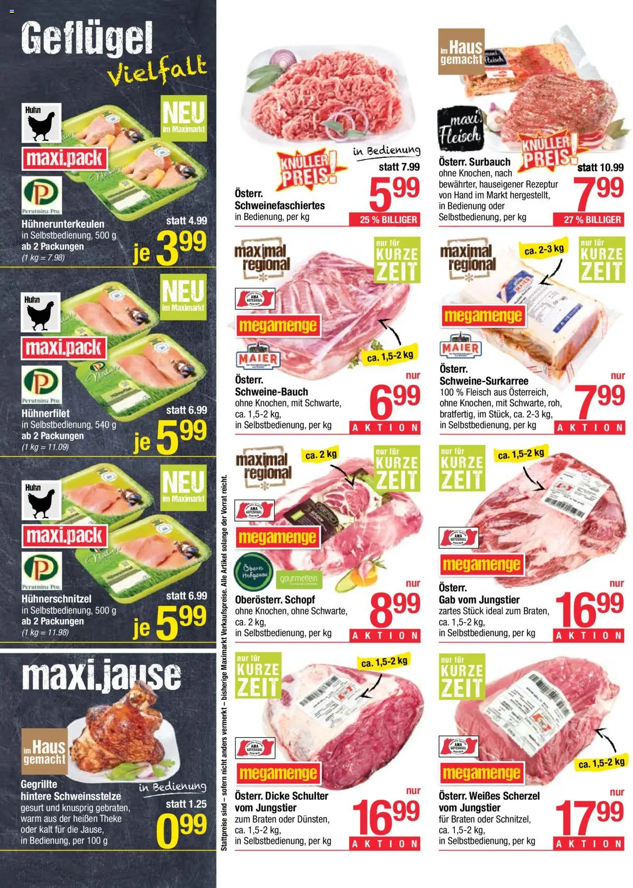 Maximarkt Flugblatt gültig ab 25.08.2025 | Seite: 8 | Produkte: Rock