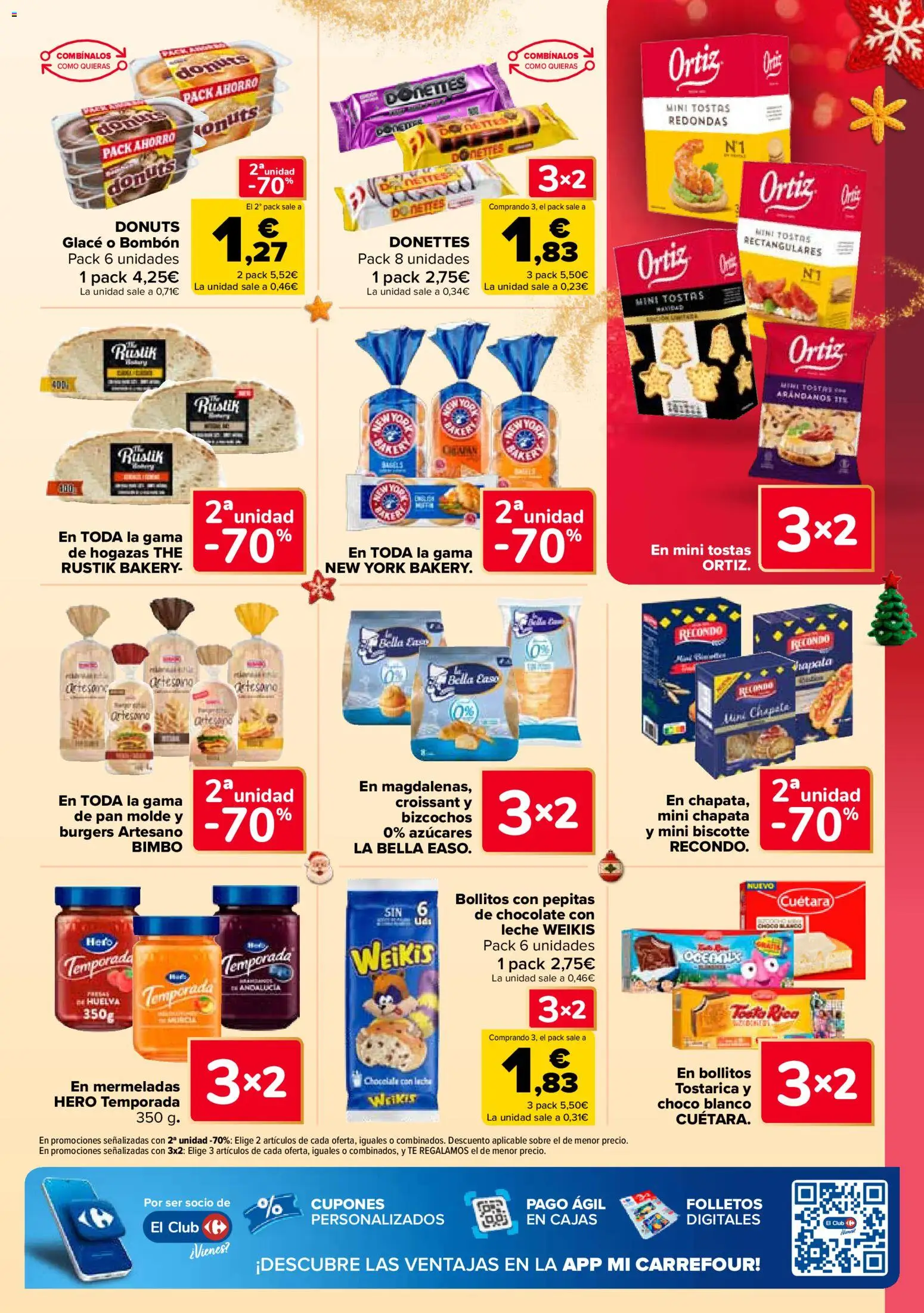 Carrefour folleto │ válido desde el 12.12.2025 | Página: 37 | Productos: Leche, Pan, Chocolate, Croissant