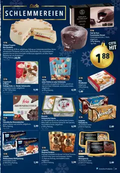 CITTI Markt Prospekt 	 ab 17.12.2025 gültig | Seite: 21 | Produkte: Himbeeren, Langnese, Walnüsse, Schokolade