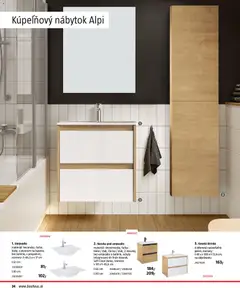 Bauhaus leták platný od 15.12.2025 | Strana: 34 | Produkty: Nábytok, Kupeľňový nábytok, Skrinka pod umývadlo, Skrinka