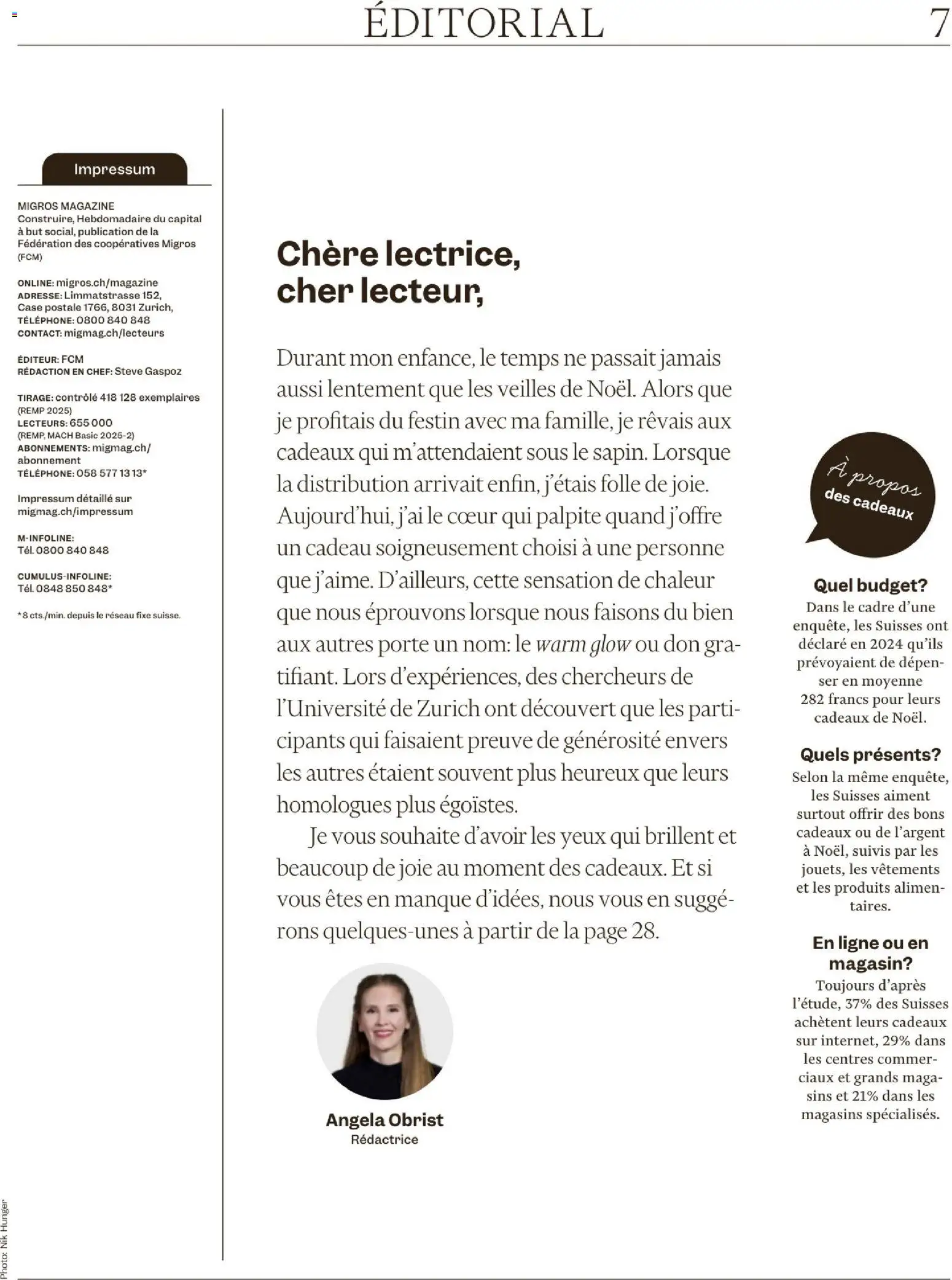 Migros Magazin FR – gültig ab 17.11.2025 | Seite: 7