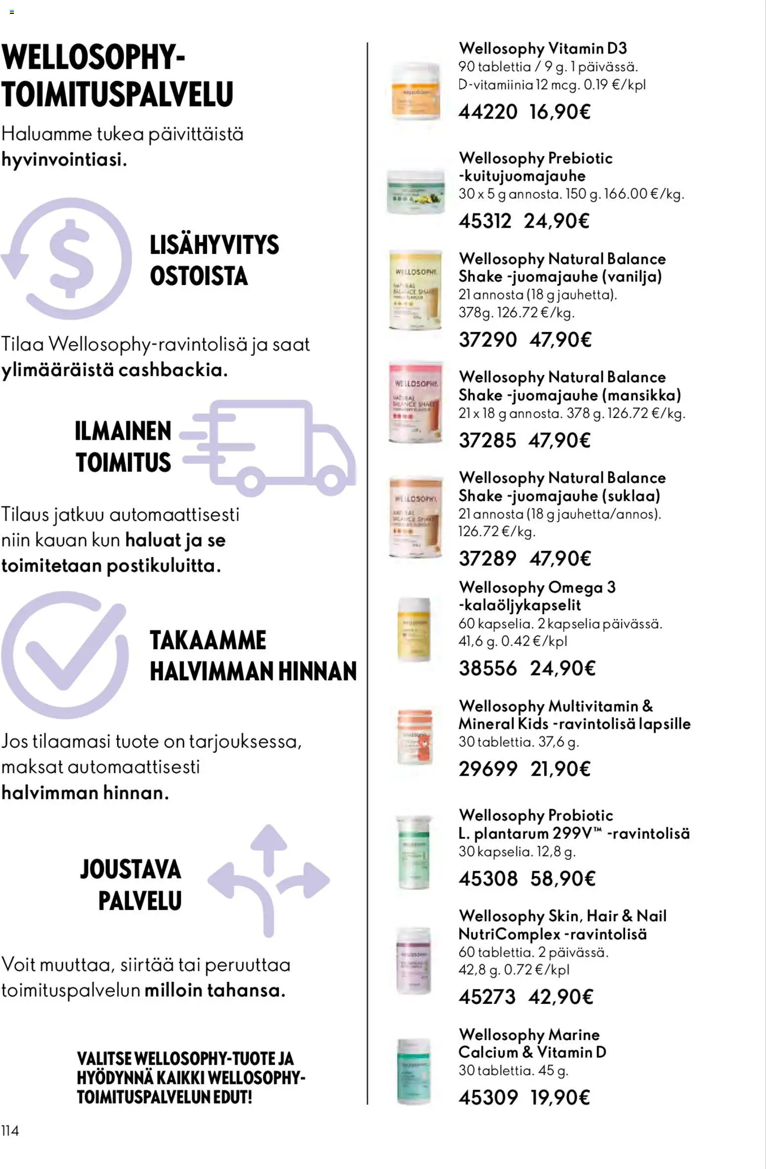 Oriflame - Esite 05 – voimassa 01.04.2026 alkaen | Sivu: 114 | Tuotteet: Suklaa