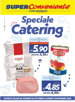 Anteprima del volantino SuperConveniente Enna, Misterbianco catalogo valido a partire dal 24.10.2025