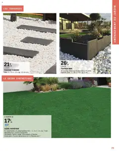 Brico E.Leclerc - Prévisualisation de Brico E.Leclerc Guide jardin | Varennes sur seine valide à partir de 18.02.2025 | Page: 71 | Produits: Gazon synthétique, Gazon