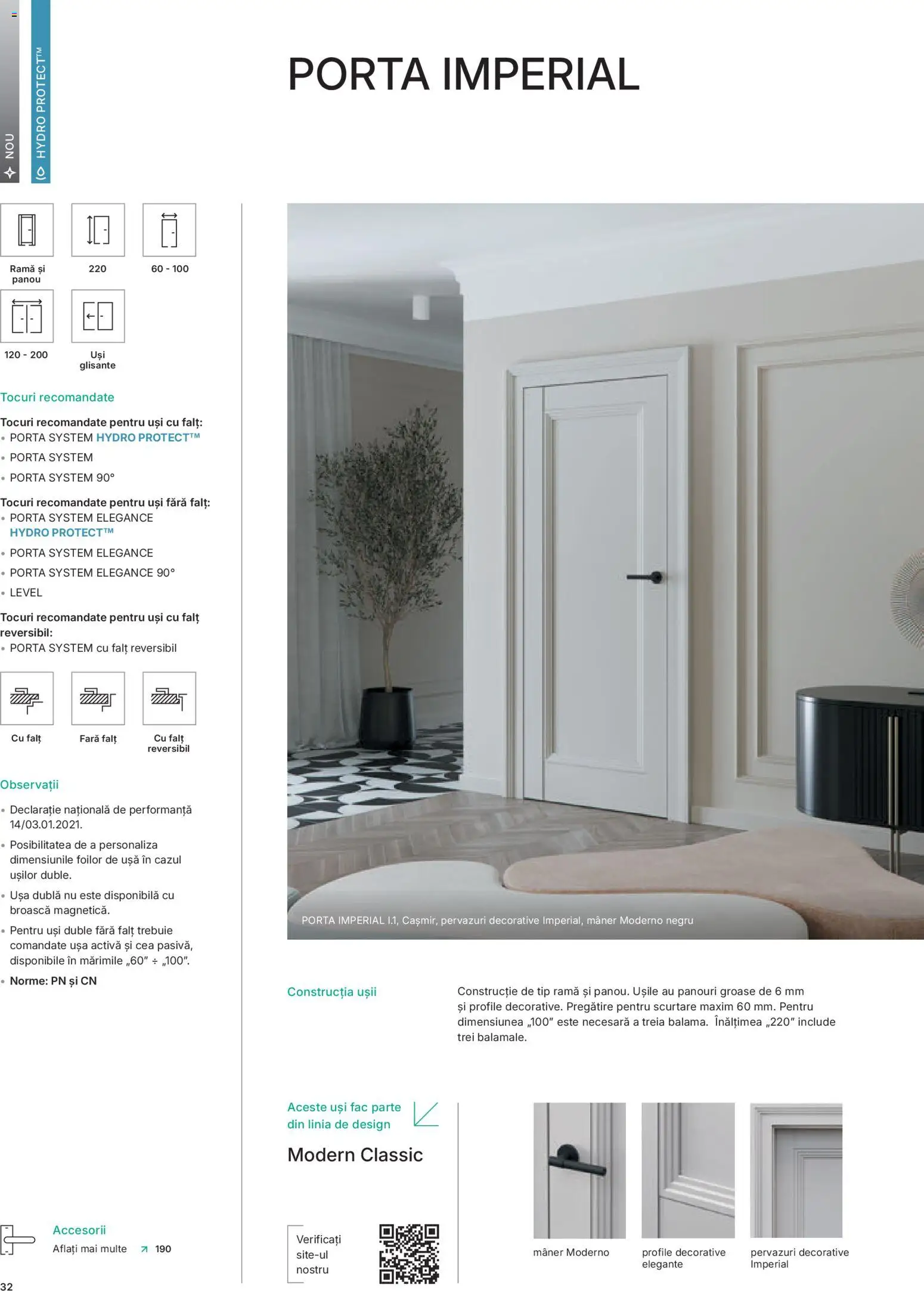 Noul catalog Proges – valabil de la 13.02.2026 | Pagină: 35 | Produse: Mâner, Ușă