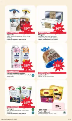 Laktosfri smaksatt yoghurt, Garant, 1kg, flera sorter, fetthalt 2,6-2,7%, jfr-pris 26,95/kg - Förhandsvisning av reklamblad från butik Hemköp aktuell från 01.12.2025 | Sida: 10