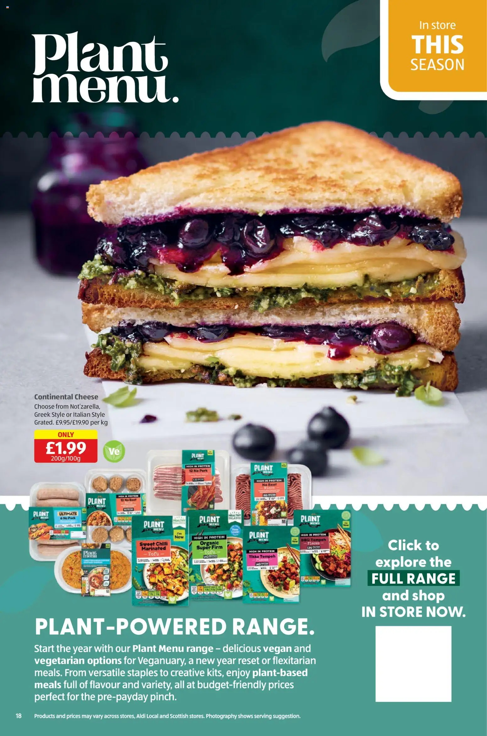 {H1} | Page: 18 | Products: Chilli, Tofu, Pork, Beef