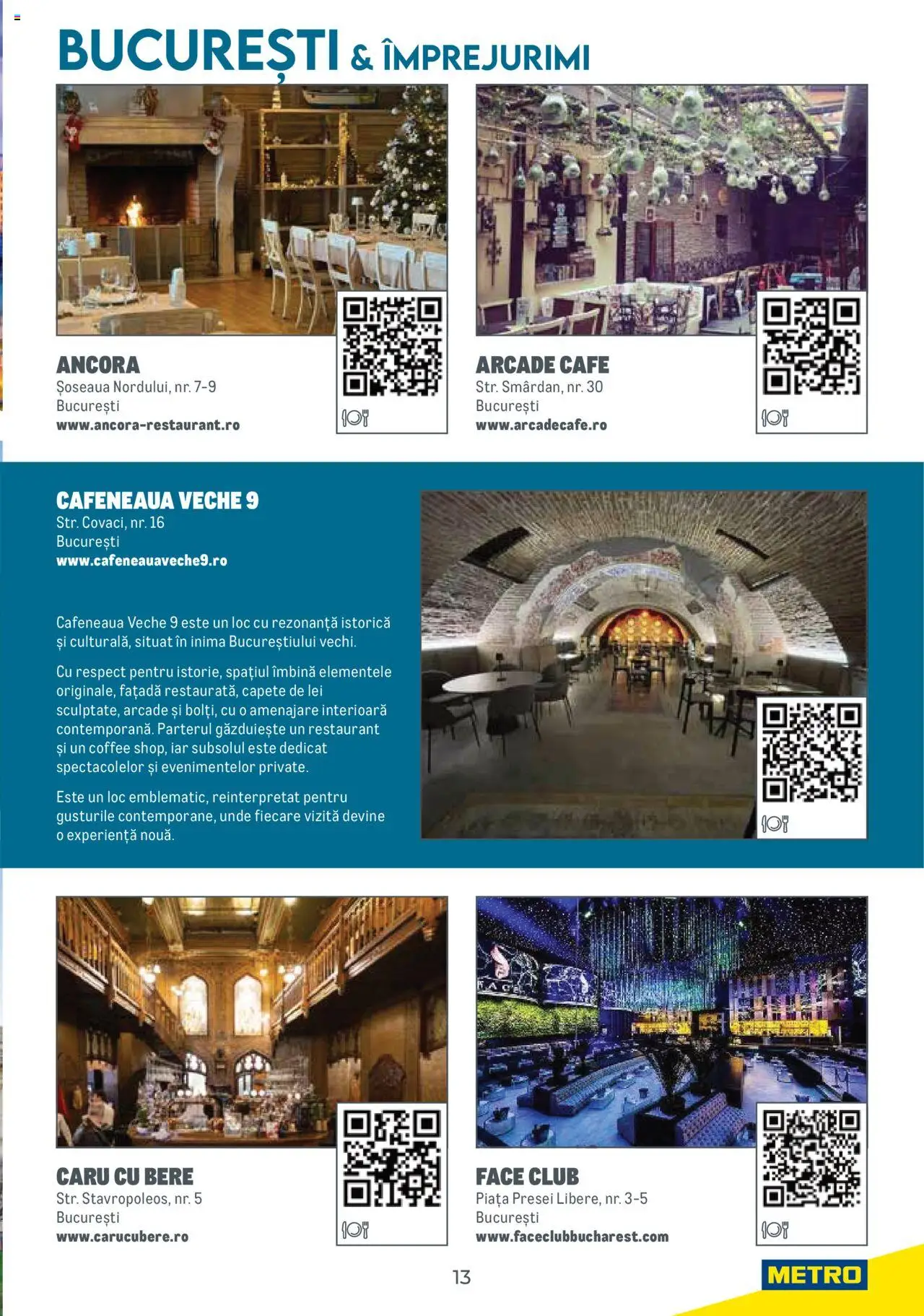Metro catalog - Ghid de călătorie România – valabil de la 01.08.2025 | Pagină: 13 | Produse: Bere