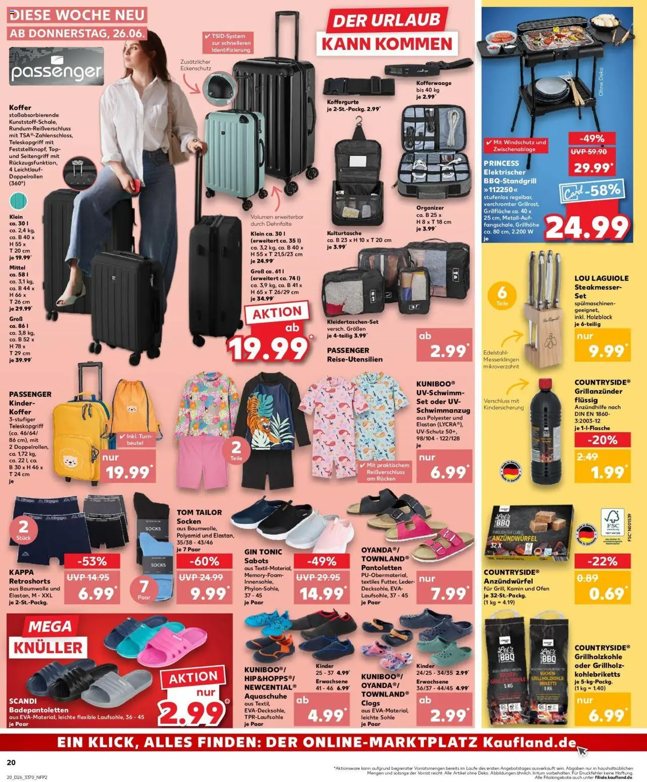 Kaufland prospekt Eisenach	 - gültig ab dem 29.06.2025 | Seite: 31 | Produkte: Top, Socken, Steak, Gin