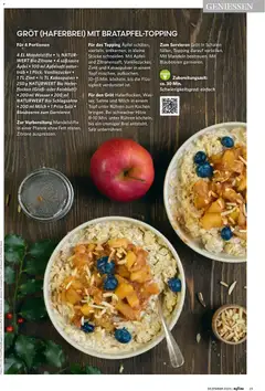 Famila Nordwest  myTime Dezember 2025 ab 01.12.2025 gültig | Seite: 23 | Produkte: Schlagsahne, Äpfel, Salz, Flocken