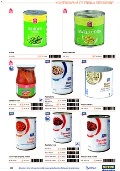 Metro leták platný od 05.12.2025 | Strana: 135 | Produkty: Chilli, Fazuľa, Hrášok, Kukurica