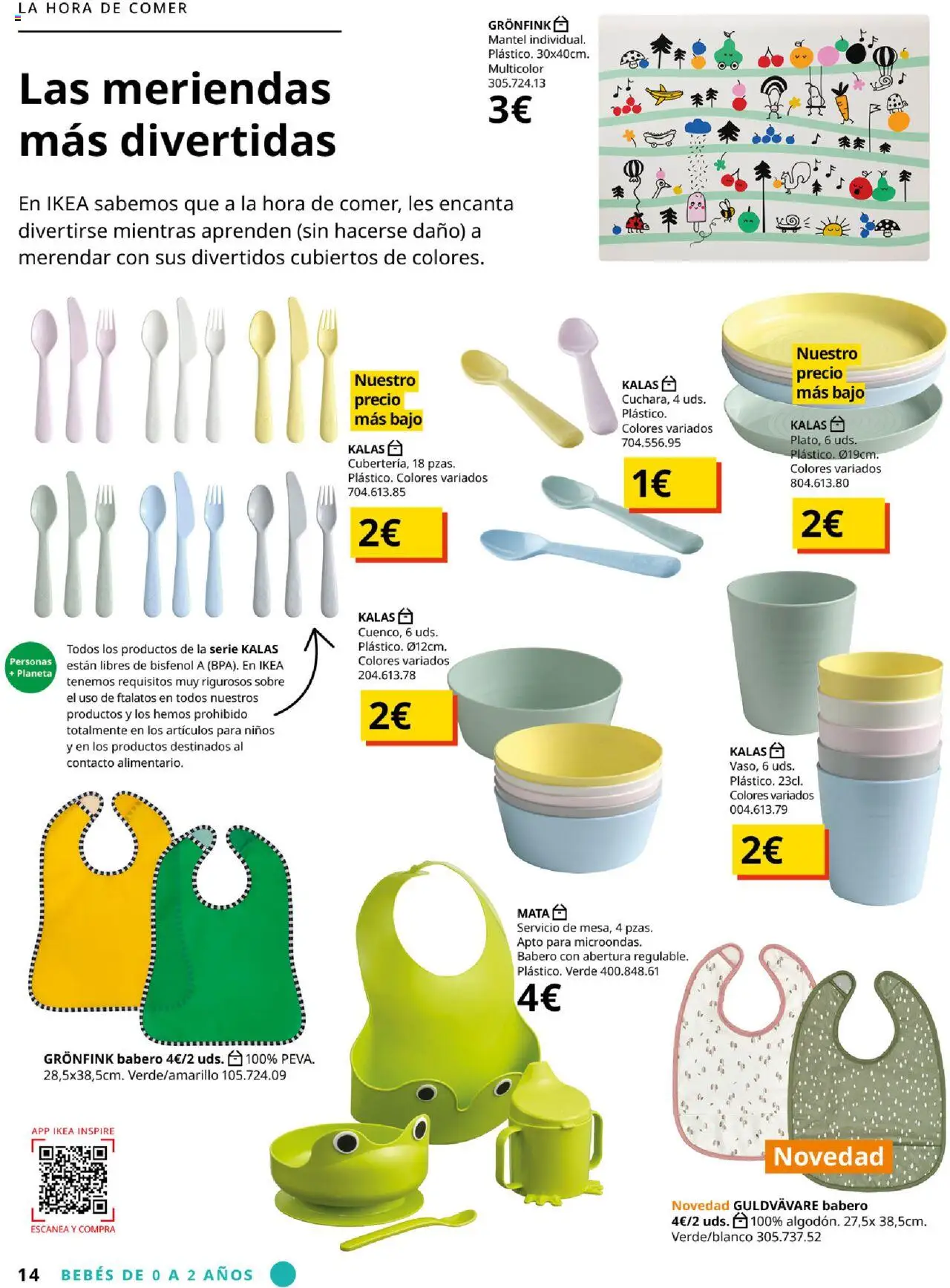 Catálogo IKEA y los niños │ válido desde el 04.02.2025 | Página: 14 | Productos: Mantel