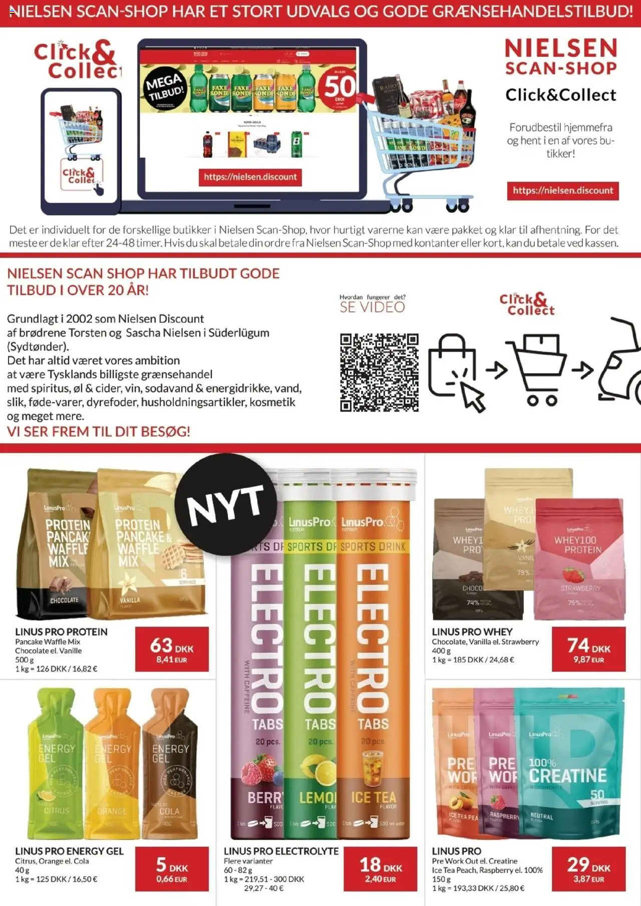 Nielsen Discount tilbudsavis – gyldig fra 25.09.2025 | Side: 8 | Produkter: Sodavand, Cola, Video, Søm