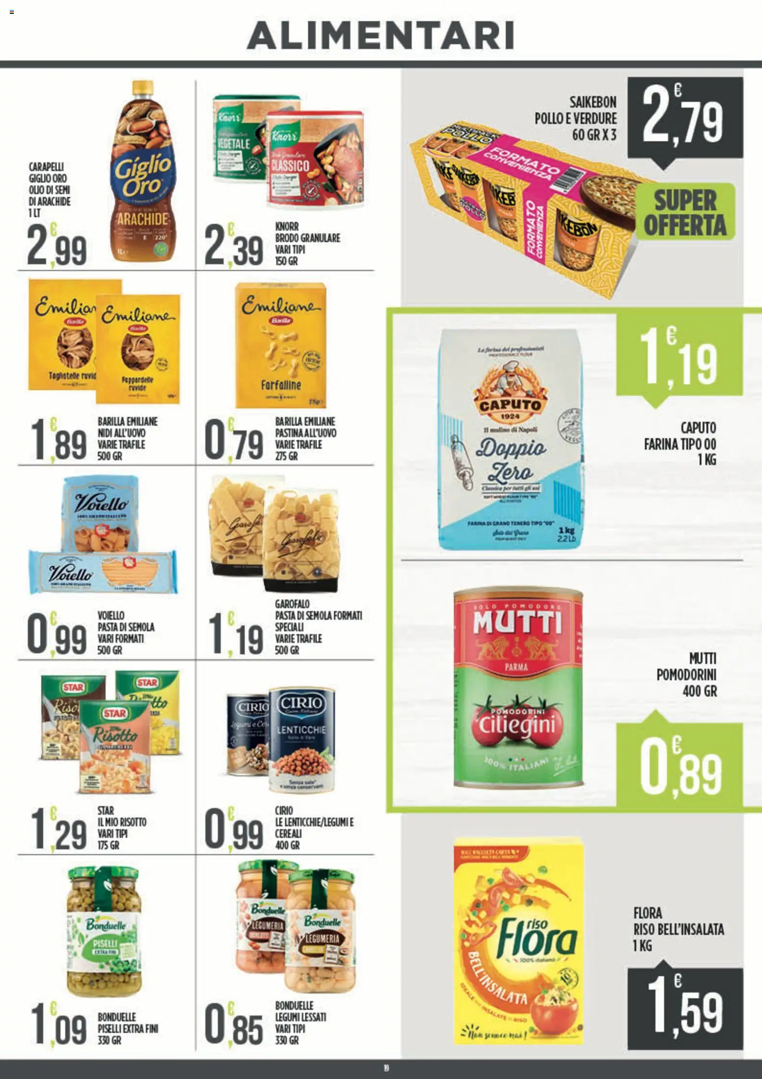 Volantino Euroesse del 07.04.2026 | Pagina: 19 | Prodotti: Riso, Cereali, Pasta, Piselli