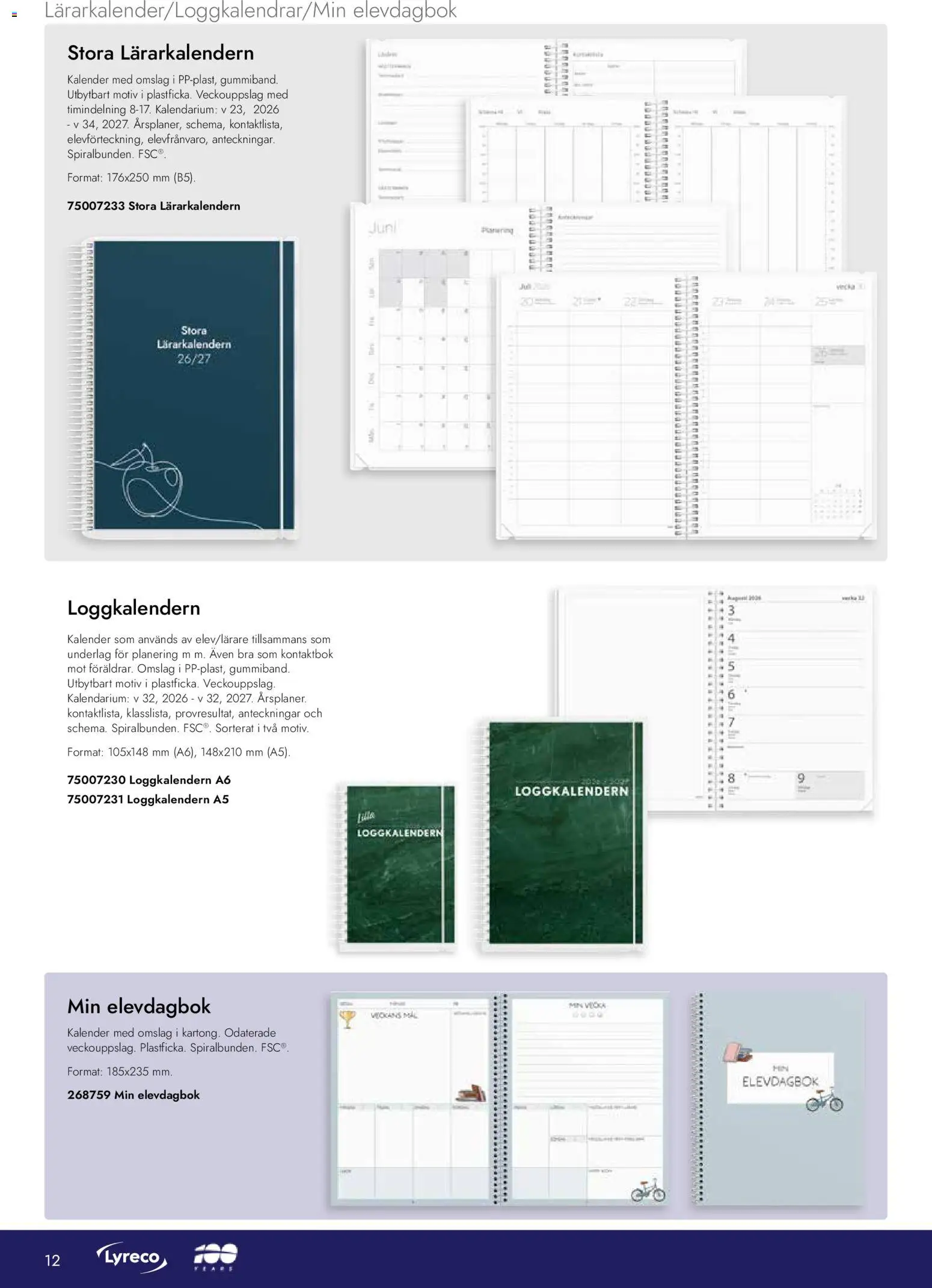 Lyreco reklamblad aktuell från 01.08.2026 | Sida: 12