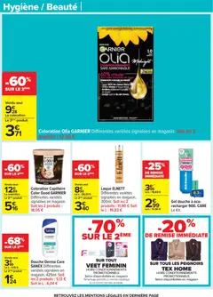 Carrefour - Prévisualisation de Carrefour catalogue semaine 6 valide à partir de 03.02.2026 | Page: 69 | Produits: Coloration, Gel douche, Couverture, Laque