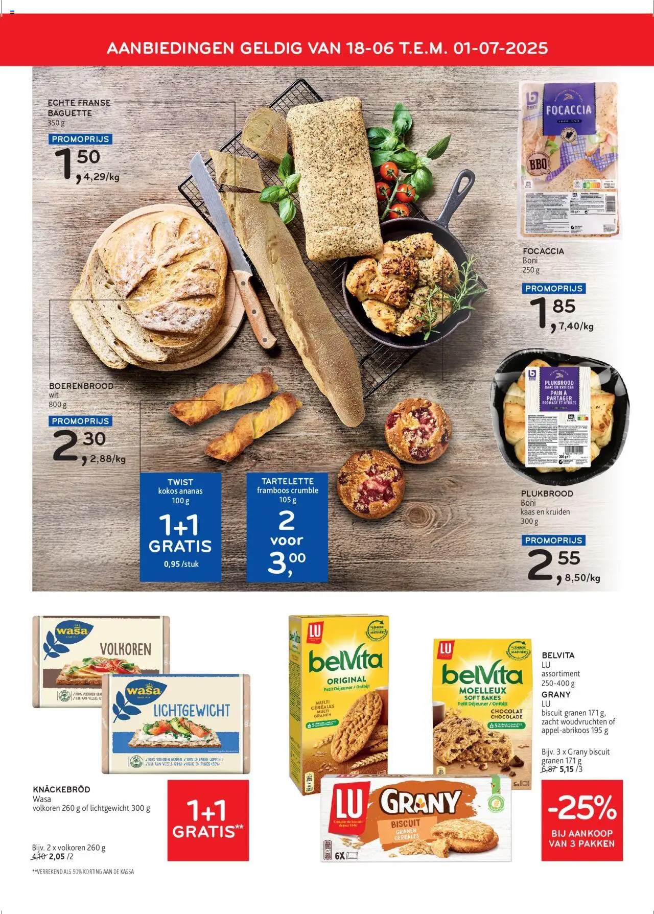  | Pagina: 6 | Producten: Baguette, Ananas, Granen, Darált pulykahús