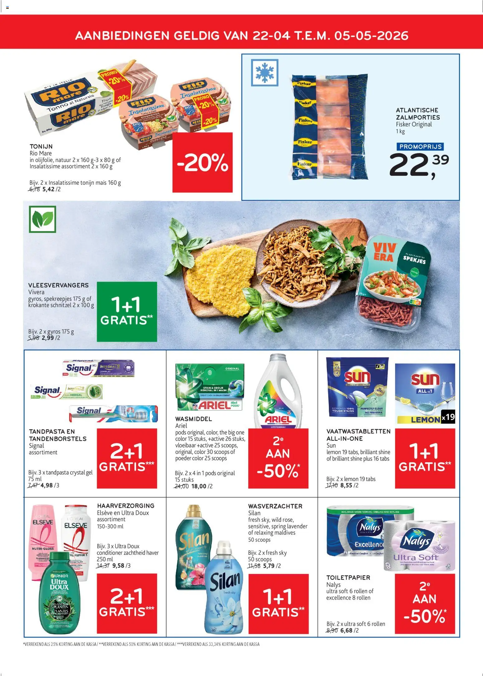 {H1} | Pagina: 10 | Producten: Schnitzel, Haver, Poeder, Wasmiddel