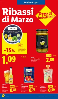 Anteprima del volantino Italiamo POMODORINI, In succo di pomodoro 400 g confezione valido a partire dal 01.03.2026 | Pagina: 8