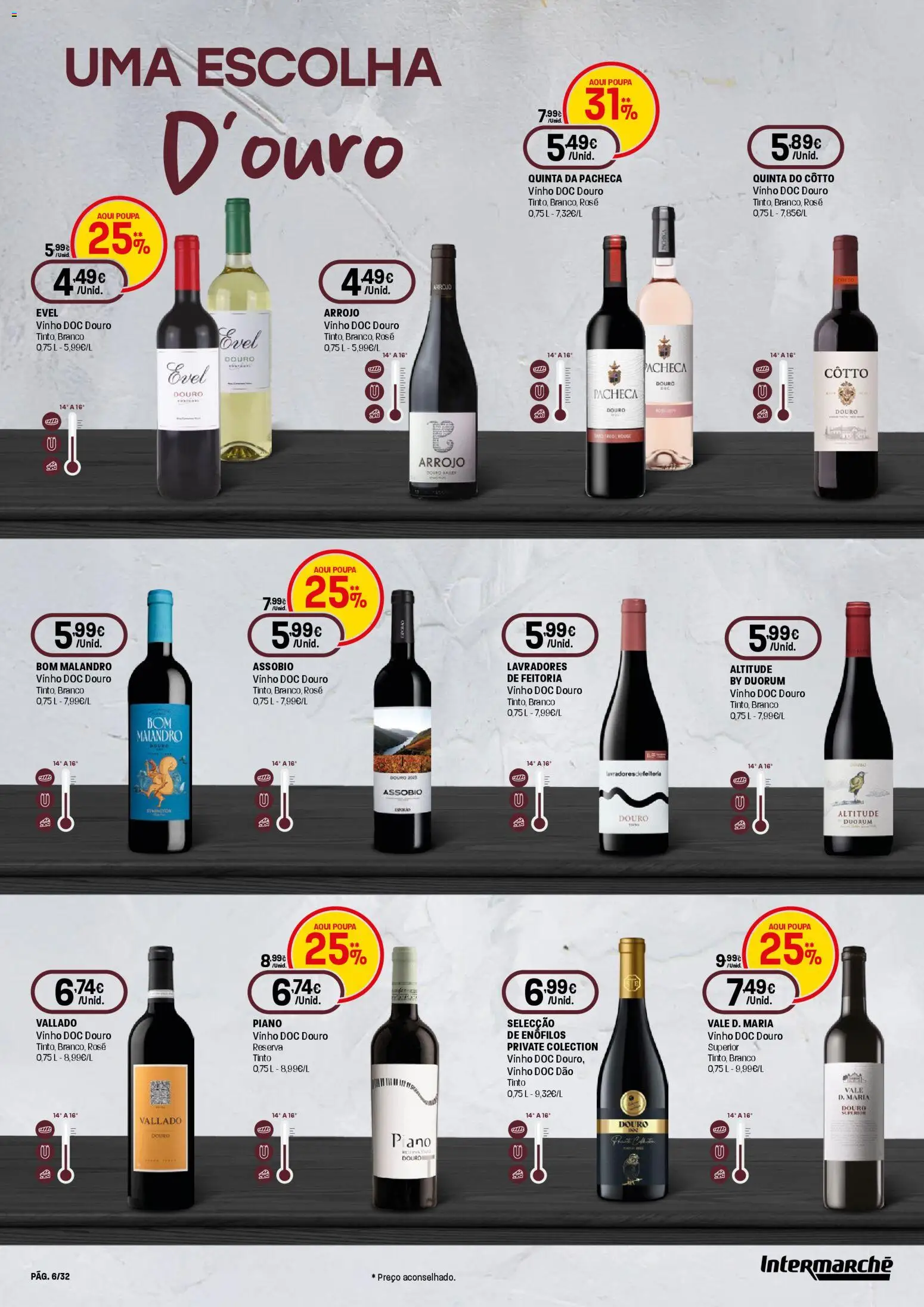 Intermarché - Queijos, Vinhos e Enchidos Super │ válido de 29.01.2026 | Página: 6 | Produtos: Vinho