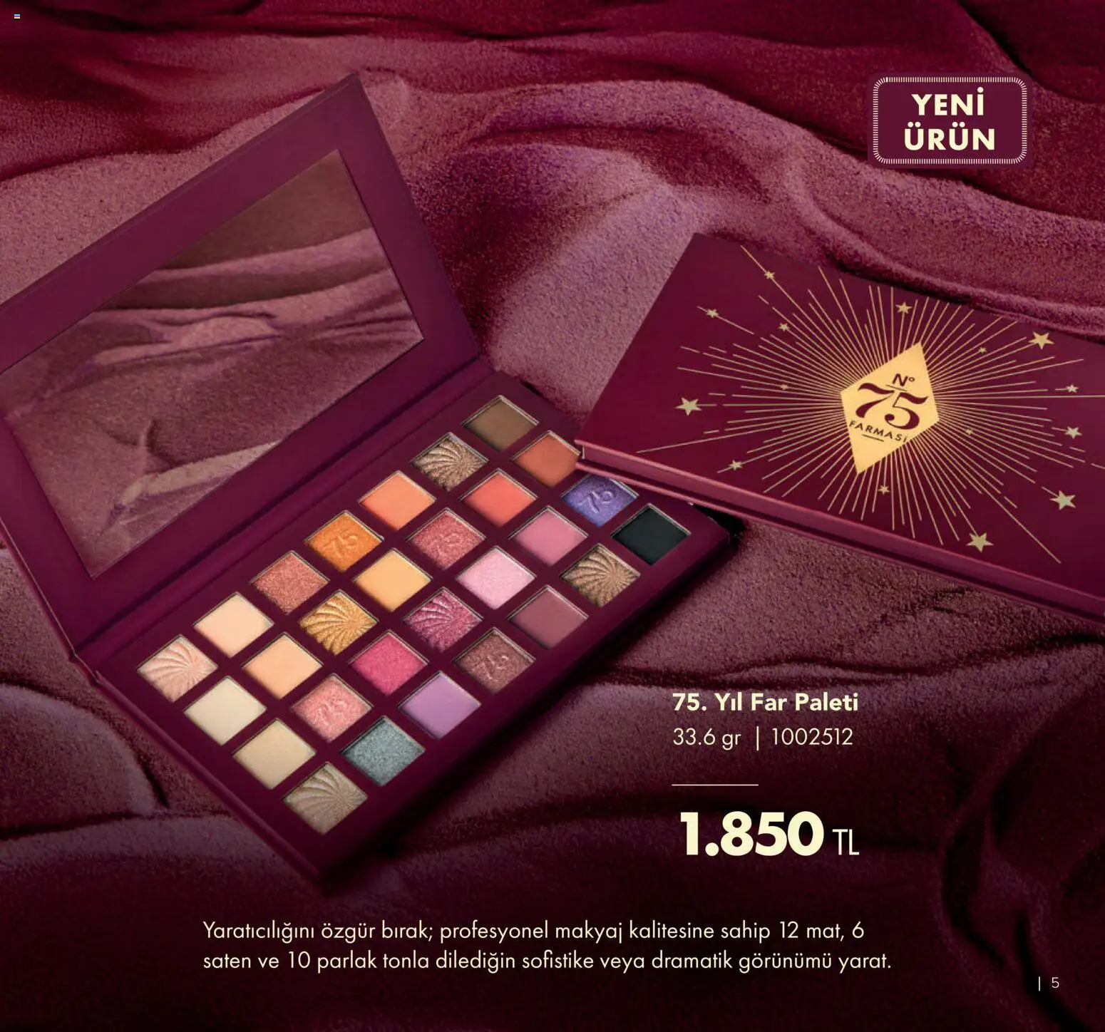 Farmasi Katalog - 01.01.2026 tarihinden itibaren geçerlidir | Sayfa: 5 | Ürünler: Makyaj