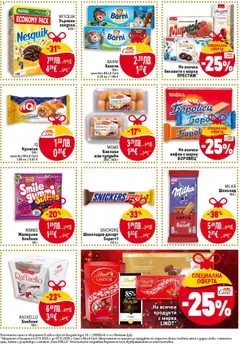 Преглед на SNICKERS Шоколадов десерт Super+1, Шоколадов десерт Super+1 112,5 г - Офертите са валидни от 27.11.2025 | Страница: 25