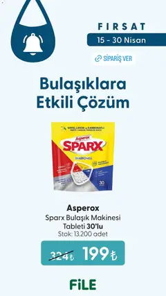 15.04.2026 tarihinden itibaren geçerli olan File Market kataloğu önizlemesi