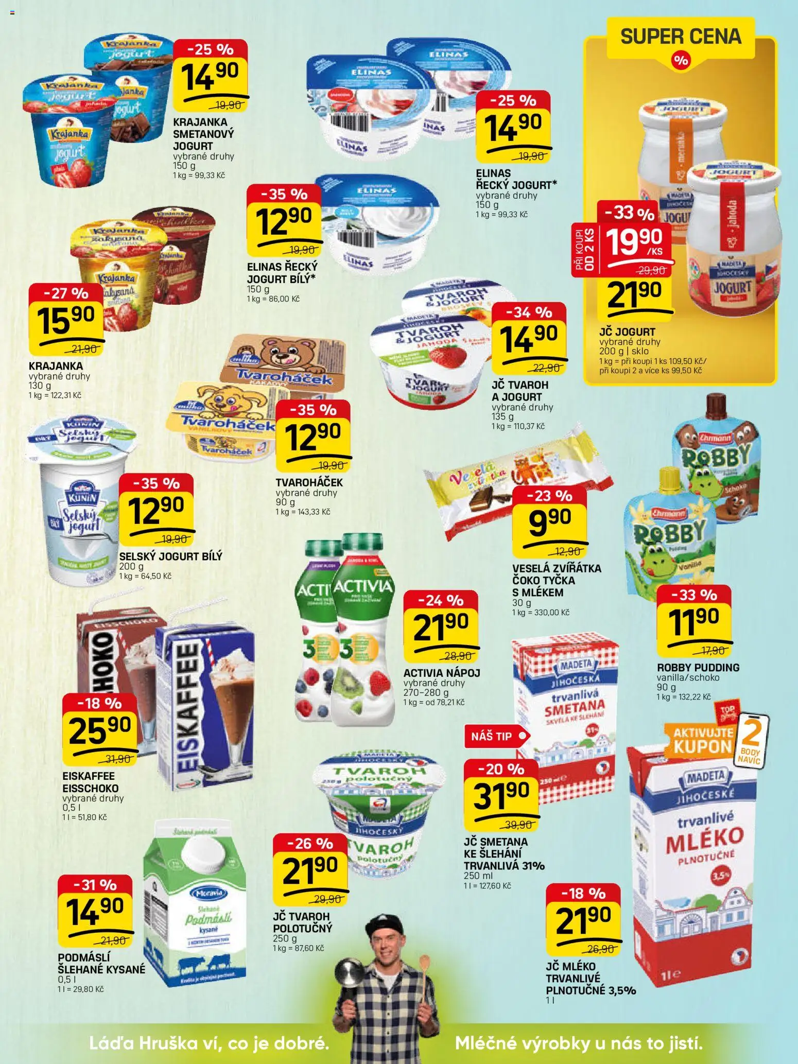 Flop leták - FlopTop od 18.02.2026 | Strana: 5 | Produkty: Mléko, Jogurt, Eiskaffee, Tvaroháček