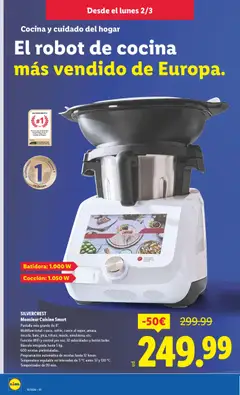 Vista previa Lidl folleto de bazar válido desde el 02.03.2026 | Página: 14 | Productos: Cocina, Batidora, Robot
