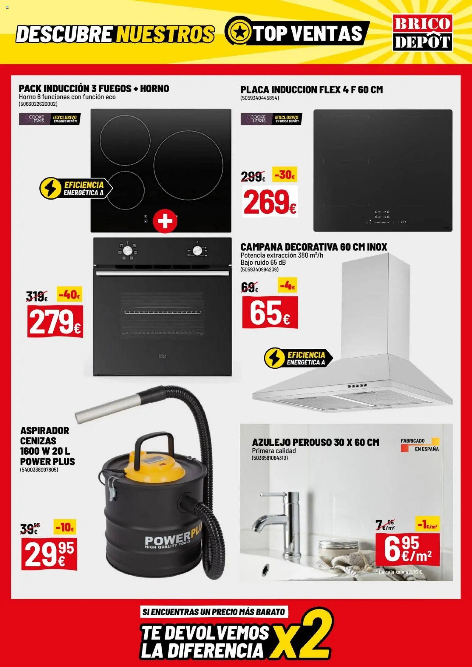Brico Depôt folleto │ válido desde el 02.01.2026 | Página: 5 | Productos: Té, Horno, Aspirador, Caja