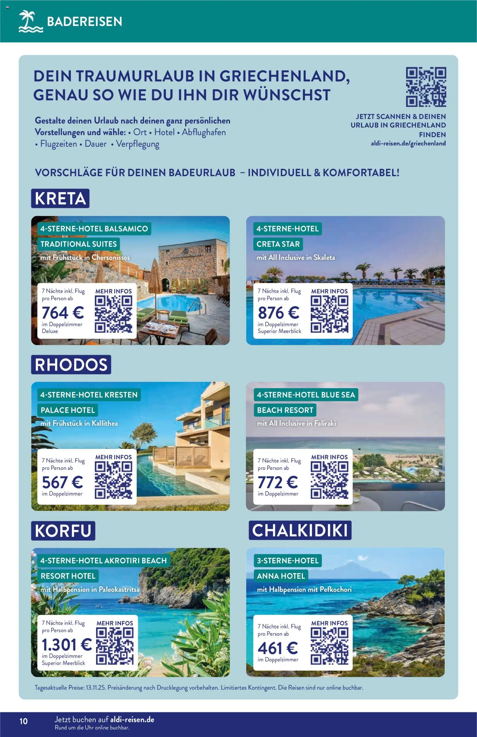 Aldi Reisen Prospekt 	 – gültig ab 01.12.2025 | Seite: 10
